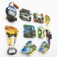 Retro Classic Style Letter Synthetic Resin Plastic Refrigerator Magnet main image 5