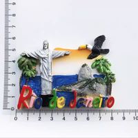Retro Classic Style Letter Synthetic Resin Plastic Refrigerator Magnet sku image 10
