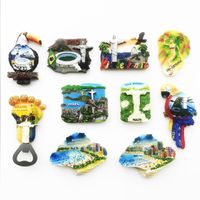 Retro Classic Style Letter Synthetic Resin Plastic Refrigerator Magnet main image 6