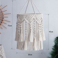Simple Style Classic Style Solid Color Cotton Pendant Artificial Decorations main image 5