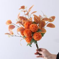 Simple Style Classic Style Flower Silk Flower Imitation Plants Artificial Flowers sku image 8