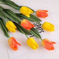 Pastoral Tulip Plastic Artificial Flowers main image 3