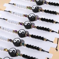 Einfacher Stil Tai Chi Saatperle Seil Weichen Lehm Perlen Flechten Unisex Armbänder main image 5