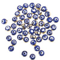 50 Pieces 6 * 8mm Resin Devil's Eye Beads main image 5