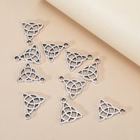 10 Pieces Simple Style Geometric Alloy Pendant Jewelry Accessories main image 5