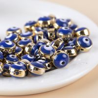 50 Pieces 6 * 8mm Resin Devil's Eye Beads main image 3