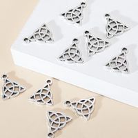 10 Pieces Simple Style Geometric Alloy Pendant Jewelry Accessories main image 3