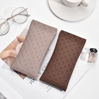 Casual Geometric Pu Leather Unisex Glasses Pouch main image 6