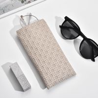 Casual Geometric Pu Leather Unisex Glasses Pouch main image 3