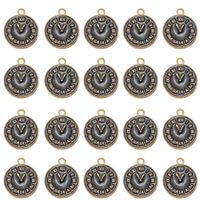 10 Pieces Simple Style Clock Alloy Enamel Pendant Jewelry Accessories main image 4