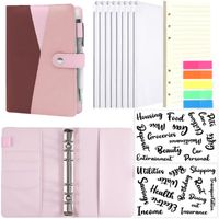 1 Set Multicolor Learning School Paper Casual Vacation Loose Spiral Notebook sku image 2