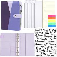 1 Set Multicolor Learning School Paper Casual Vacation Loose Spiral Notebook sku image 3