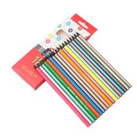 1 Set Color Block Learning School Wood Simple Style Classic Style Pencil main image 4