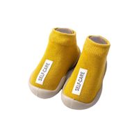 Kid'S Basic Solid Color Round Toe Sock Shoes main image 5