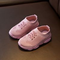 Kid'S Basic Solid Color Round Toe Running Shoes main image 3
