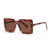 Streetwear Polka Dots Solid Color Ac Square Full Frame Women's Sunglasses sku image 1