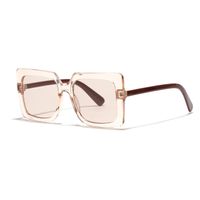 Streetwear Polka Dots Solid Color Ac Square Full Frame Women's Sunglasses sku image 8
