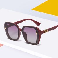 Elegant Simple Style Gradient Color Pc Square Full Frame Women's Sunglasses main image 4
