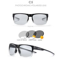 Casual Sports Solid Color Pc Square Full Frame Men's Sunglasses sku image 7
