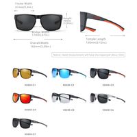 Casual Sports Solid Color Pc Square Full Frame Men's Sunglasses main image 5