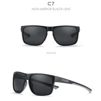 Casual Sports Solid Color Pc Square Full Frame Men's Sunglasses sku image 3