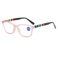 Estilo Simple Bloque De Color Ordenador Personal Cuadrado Fotograma Completo Gafas Ópticas sku image 15