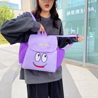 Color Block Casual Daily Women's Backpack main image 1