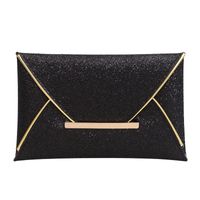 Women's Pu Leather Solid Color Vintage Style Classic Style Square Flip Cover Envelope Bag sku image 3