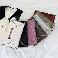 Women's Pu Leather Solid Color Vintage Style Classic Style Square Flip Cover Envelope Bag main image 4