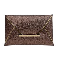 Women's Pu Leather Solid Color Vintage Style Classic Style Square Flip Cover Envelope Bag sku image 7