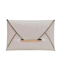 Women's Pu Leather Solid Color Vintage Style Classic Style Square Flip Cover Envelope Bag sku image 1