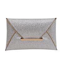 Women's Pu Leather Solid Color Vintage Style Classic Style Square Flip Cover Envelope Bag sku image 2