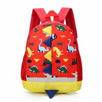 Solid Color Casual Daily Kids Backpack sku image 1