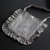 Women's Cotton Solid Color Cute Square Open Shoulder Bag sku image 5