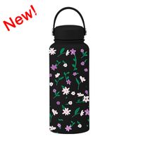 Retro Flower Stainless Steel Thermos Cup 1 Piece sku image 54