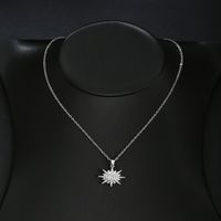 Simple Style Sun Copper Plating 18k Gold Plated Necklace main image 6