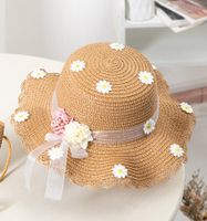 Girl's Simple Style Classic Style Flower Bucket Hat main image 5