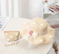 Girl's Simple Style Classic Style Flower Bucket Hat main image 3