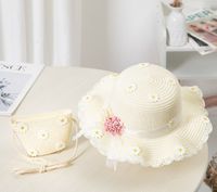 Girl's Simple Style Classic Style Flower Bucket Hat main image 2