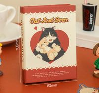 1 Piece Double Heart Letter Cat Class Learning Writing Paper Cute Notebook sku image 3