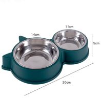 Simple Style Classic Style Pp Color Block Pet Tableware main image 3