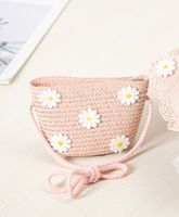 Girl's Simple Style Classic Style Flower Bucket Hat sku image 1