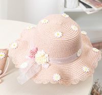 Girl's Simple Style Classic Style Flower Bucket Hat sku image 6