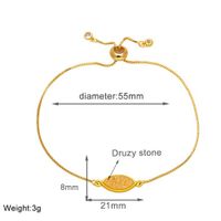 Simple Style Geometric Copper Plating 18k Gold Plated Bracelets main image 2