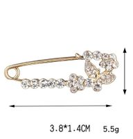 Sweet Flower Bow Knot Alloy Plating Women's Brooches sku image 8