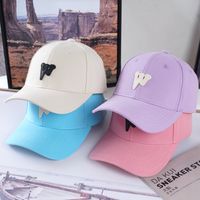 Unisex Casual Hip-hop Simple Style Letter Patch Curved Eaves Baseball Cap main image 1