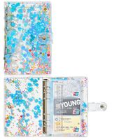 1 Piece 1 Set Solid Color Learning School Pvc Cartoon Style Vacation Notebook sku image 3