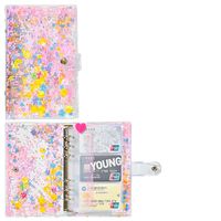 1 Piece 1 Set Solid Color Learning School Pvc Cartoon Style Vacation Notebook sku image 5