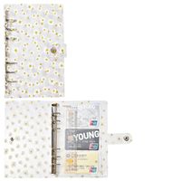 1 Piece 1 Set Solid Color Learning School Pvc Cartoon Style Vacation Notebook sku image 1