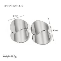 1 Pair IG Style Geometric 304 Stainless Steel Drop Earrings main image 2